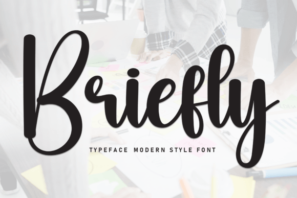 Briefly: The Elegant Script Font for Beautiful Designs